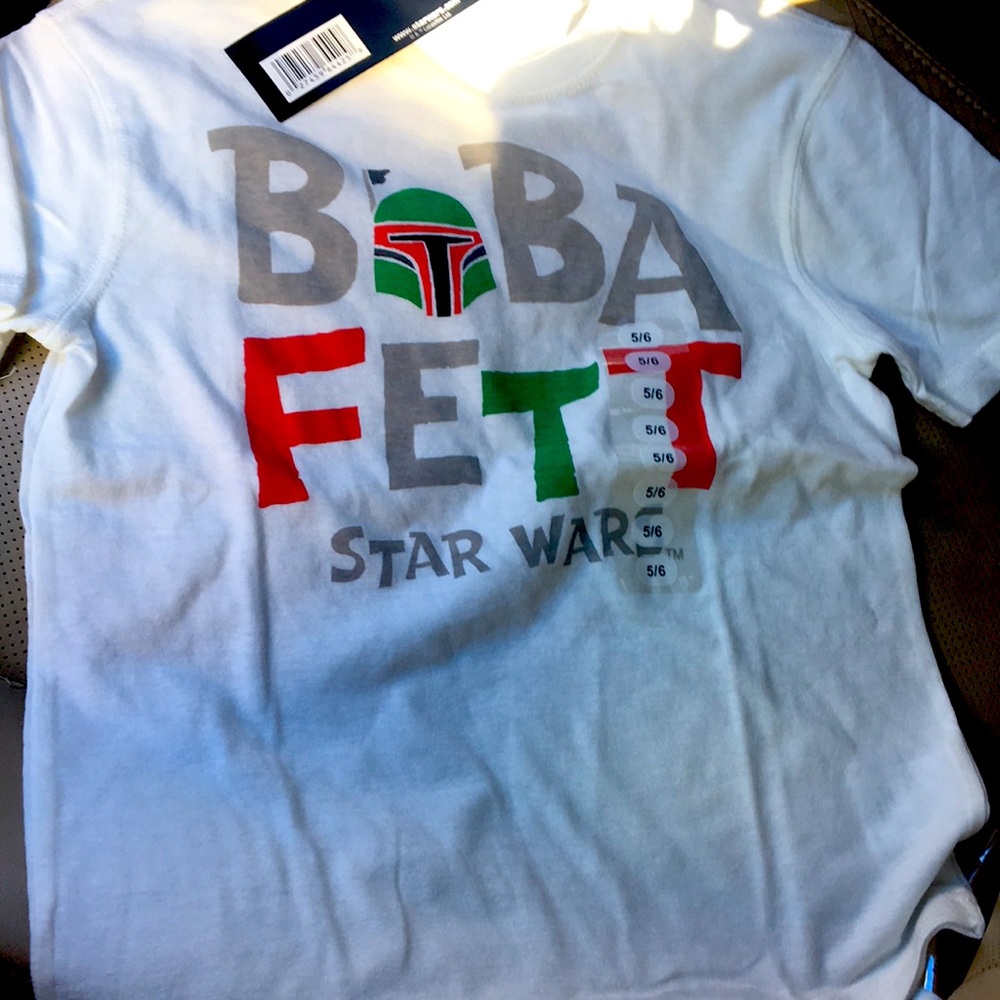 Star Wars toddler shirt 5/6